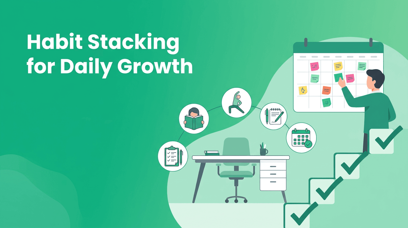 Habit Stacking for a Better Daily Routine: A Practical Personal Development Guide