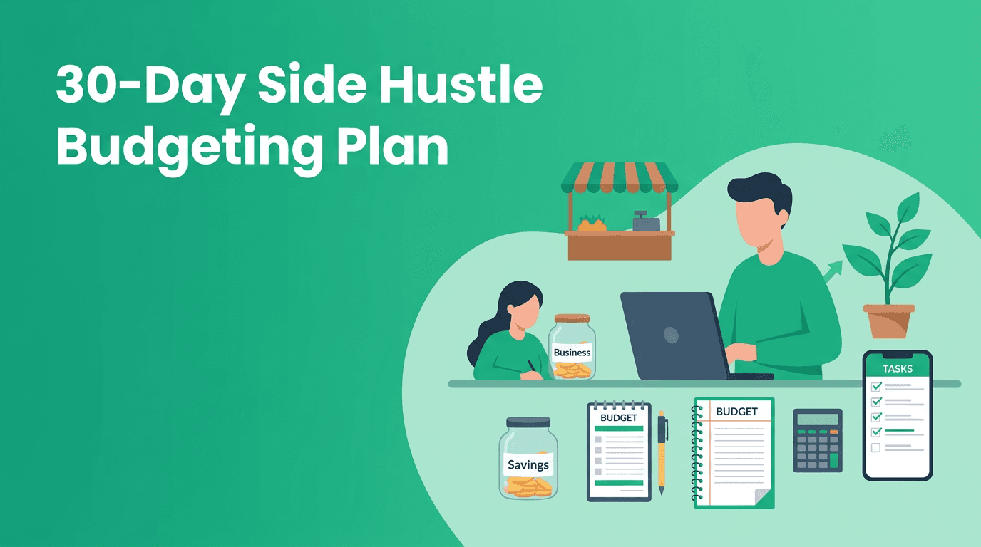 Side Hustle Budgeting: A 30-Day Plan to Save Money and Build Financial Literacy