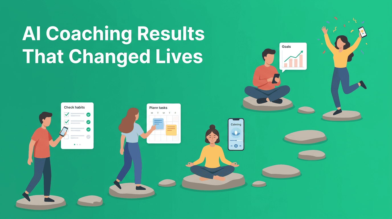 AI Coaching Results Through Tiny Wins: 5 Coaching Success Stories That Led to Personal Transformation