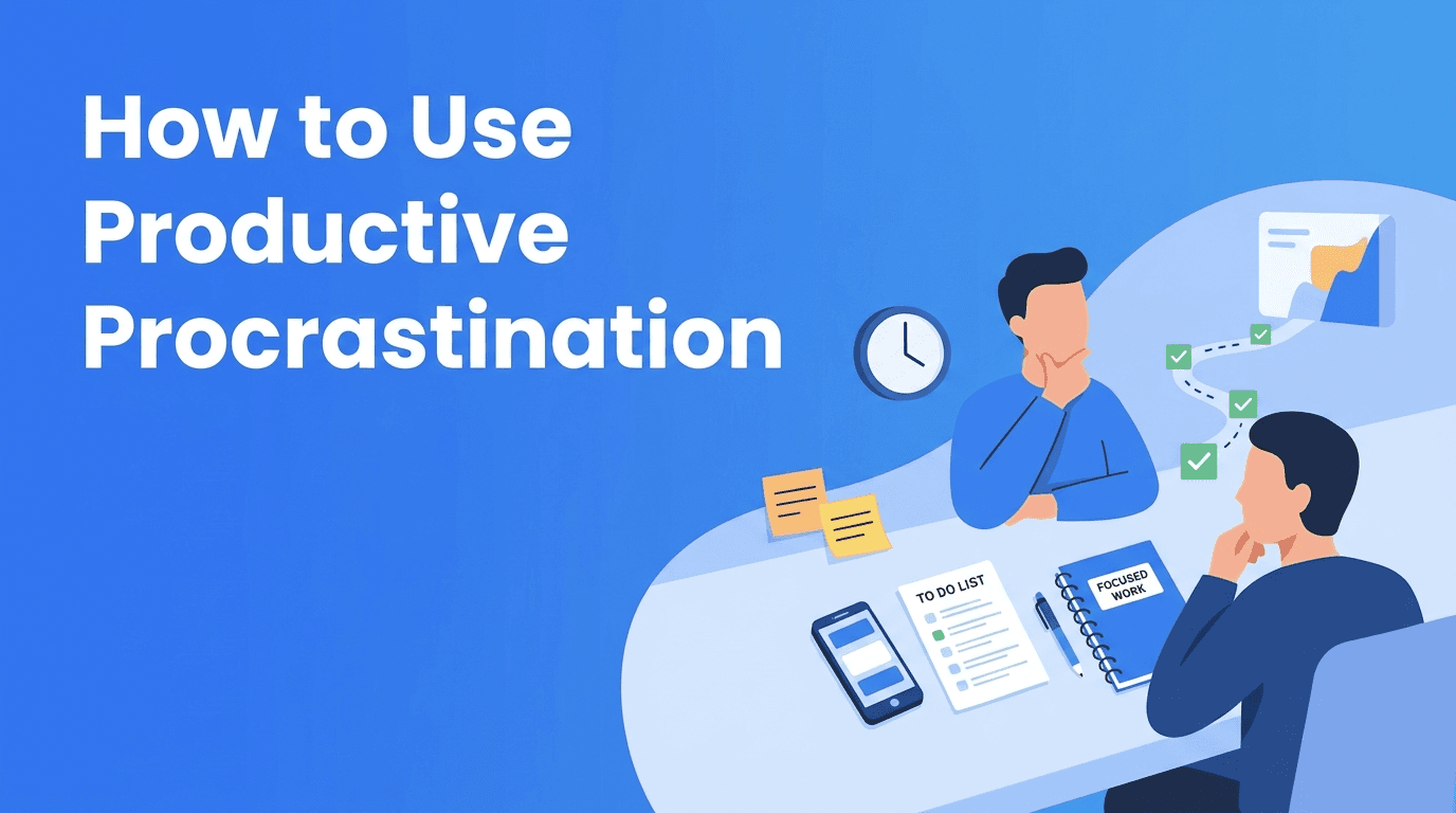 Productive Procrastination: How to Use Delay Without Losing Your Day