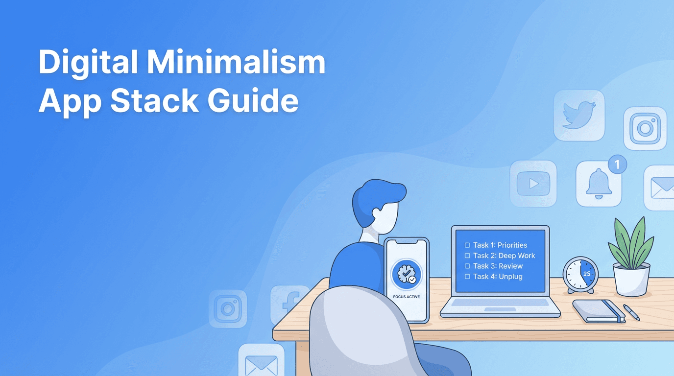 Mindful Tech Setup: How a Digital Minimalism App Stack Can Improve Your Screen Time