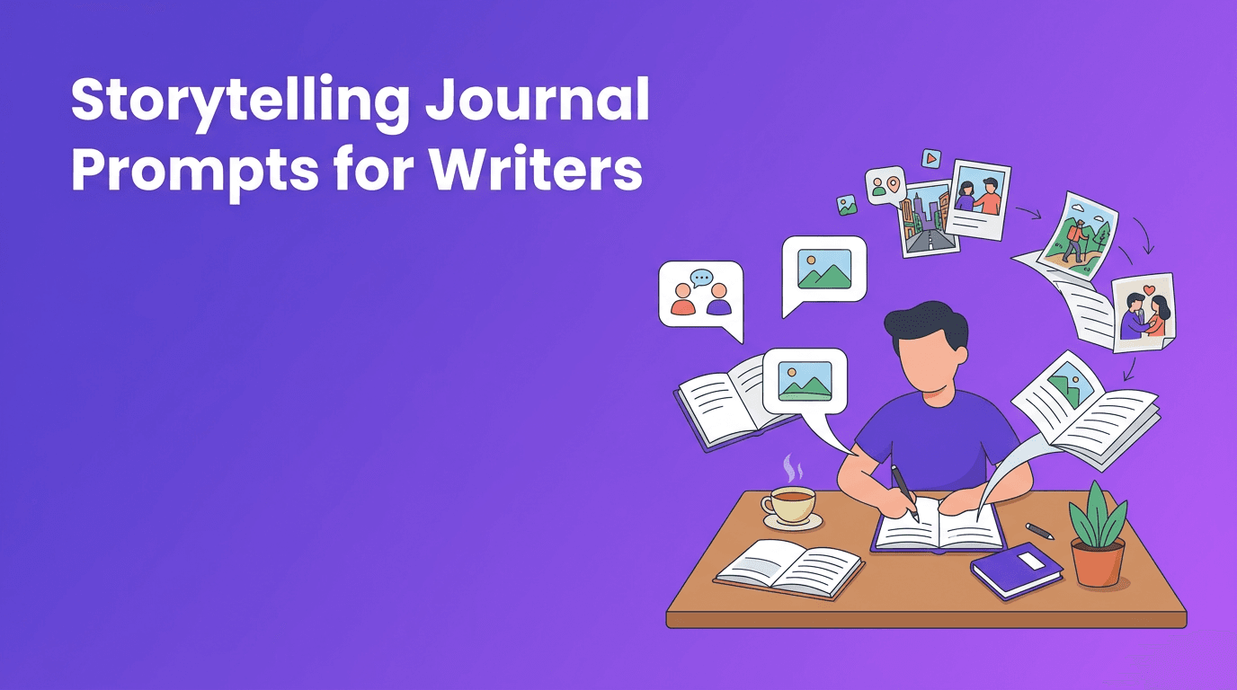 Storytelling Journal Prompts for Better Writing and Content Creation