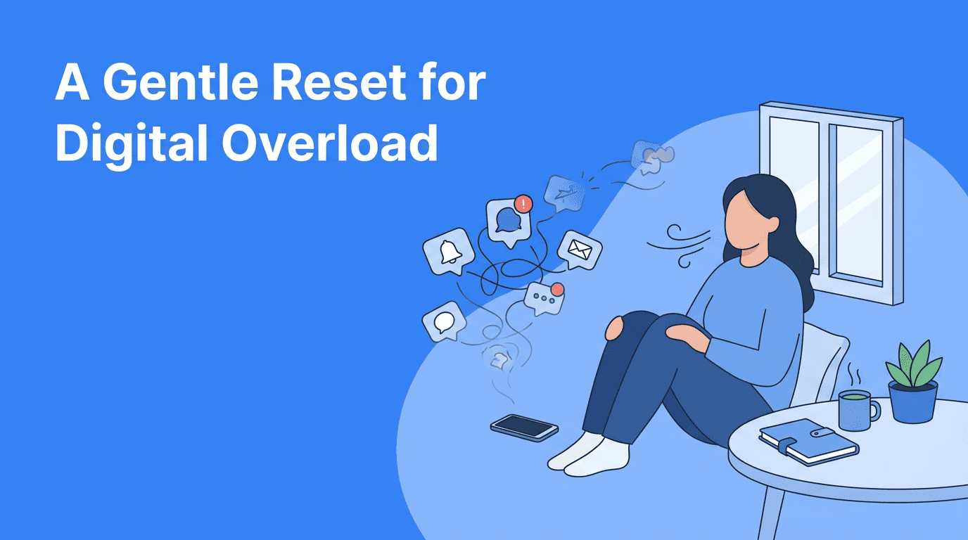 Digital Overload and Anxiety: A Gentle Reset for Emotional Health