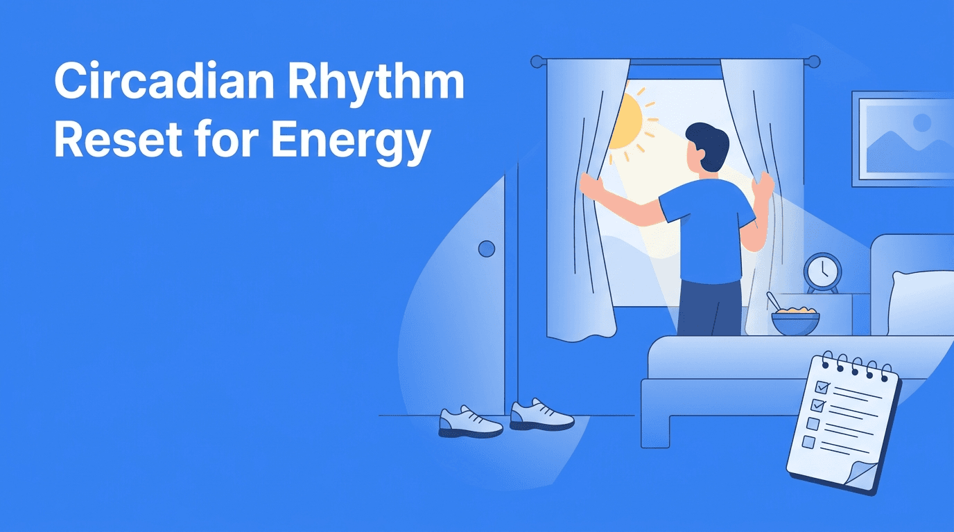 Circadian Rhythm Reset: Healthy Habits for Better Sleep and Daytime Energy