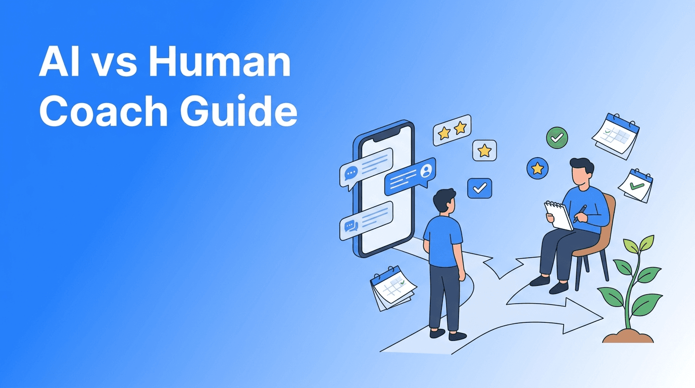 AI vs Human Coach: Which Type of Life Coaching Fits Your Real Needs?