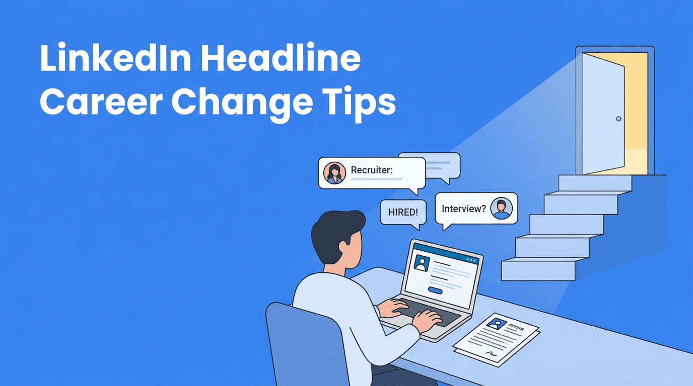LinkedIn Headline Tips for a Career Change That Attract Recruiters