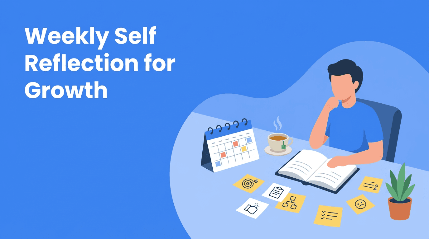 Self Reflection Questions for Personal Growth: A Weekly Reset That Builds Clarity