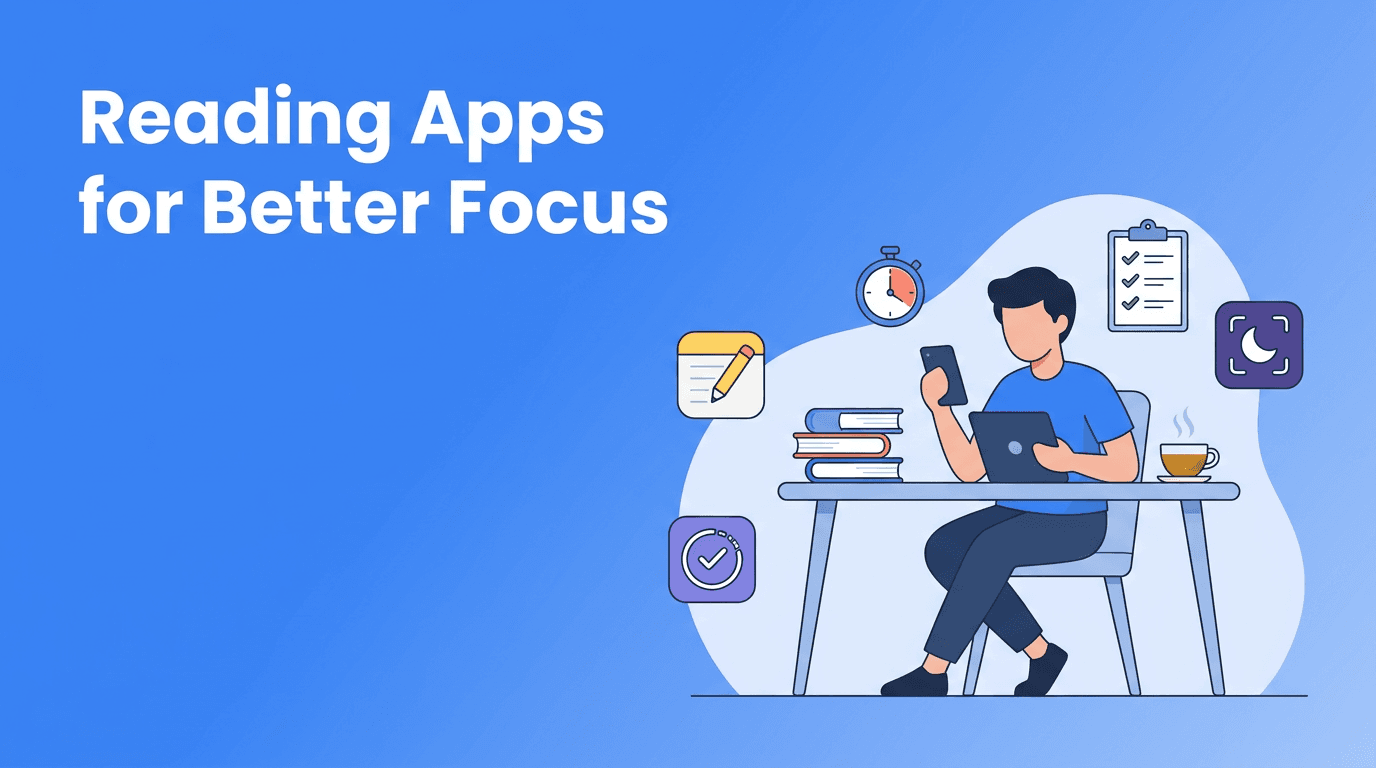 Reading Apps for Better Focus: Which Digital Tools Actually Help You Finish More Books?