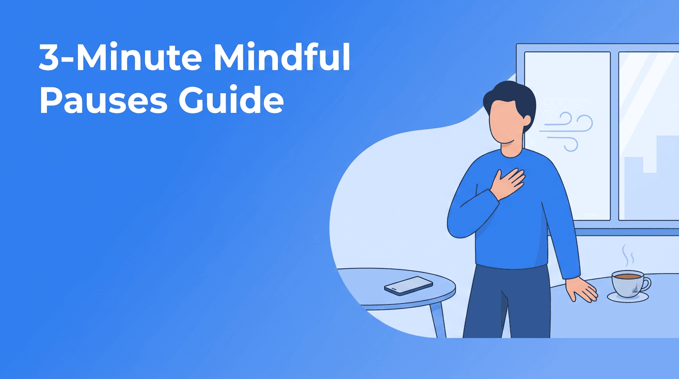 Mindful Pauses: A 3-Minute Breathing Space for Inner Peace