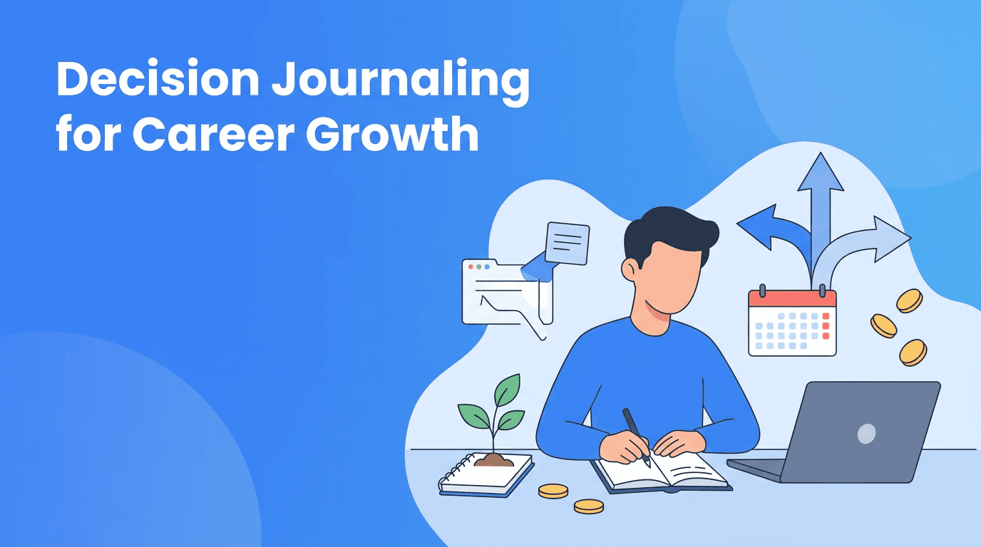 Decision Journaling for Career Growth: A Smarter Way to Improve Professional Development and Personal Finance