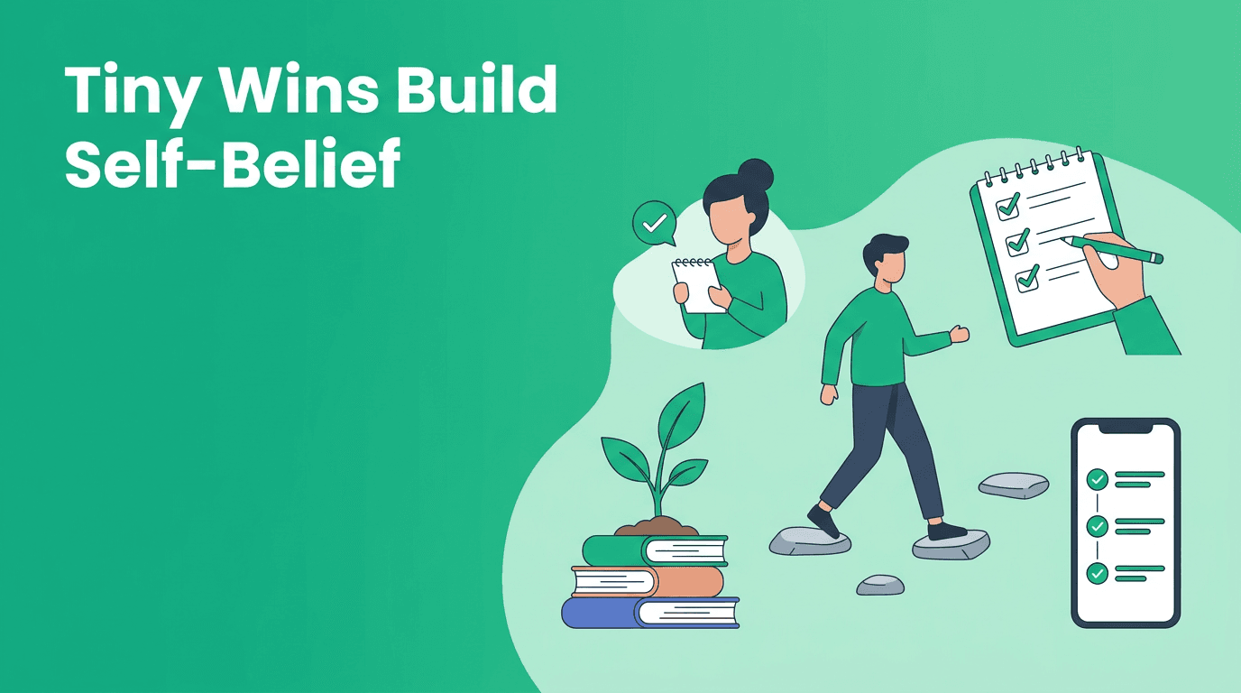 Tiny Wins Theory: How Small Proof Builds Self-Belief for Lasting Personal Development