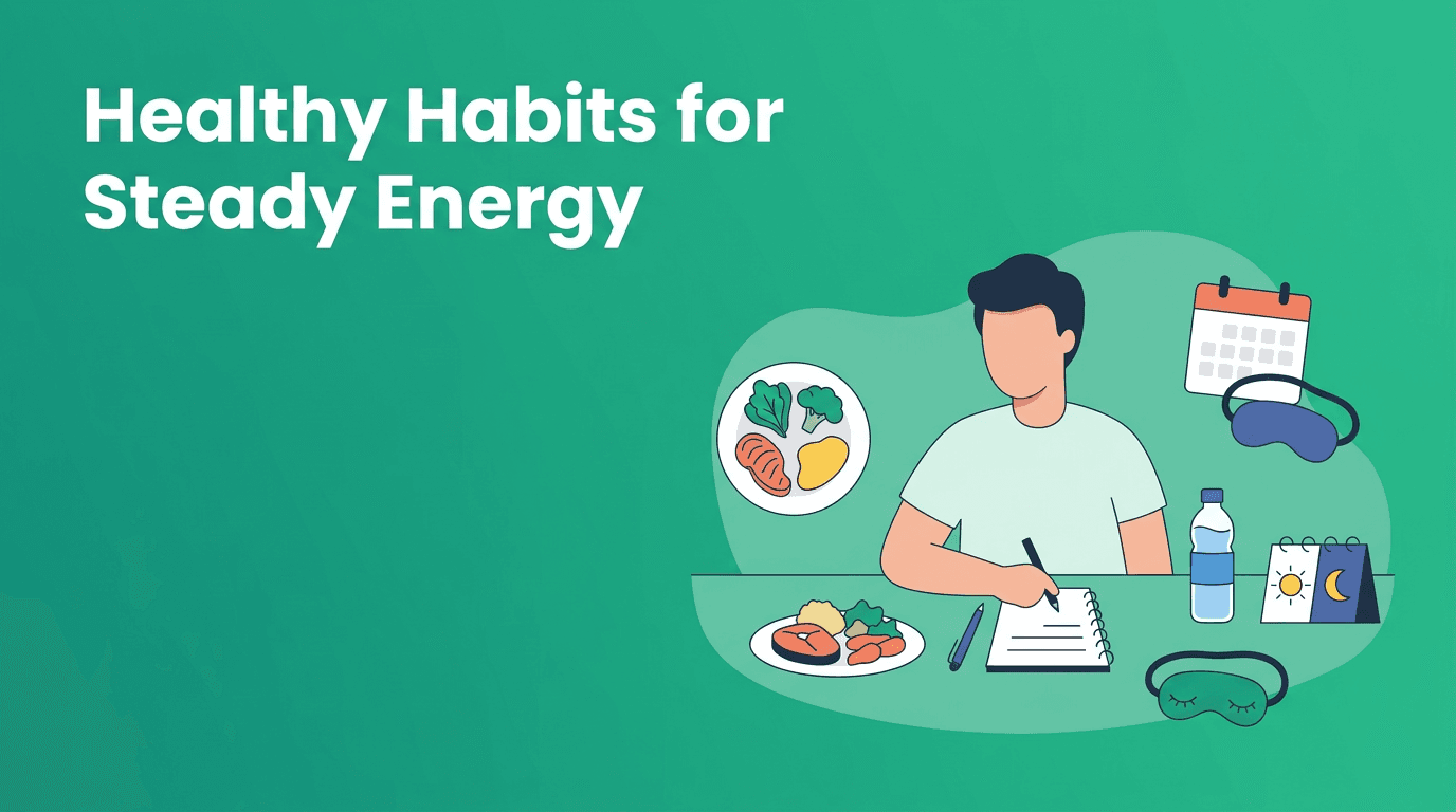 Energy Anchors: A Simple Healthy Habits System for Better Sleep, Nutrition, and Exercise