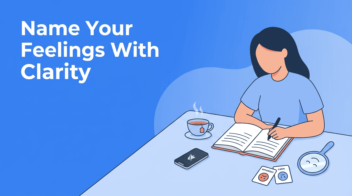 Name Your Feelings: A Simple Emotional Granularity Practice for Everyday Calm
