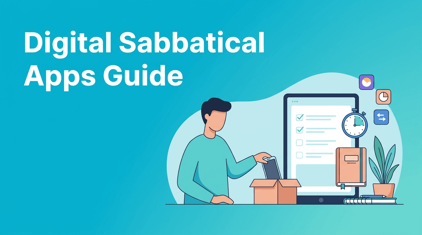 Digital Sabbatical Apps: How to Use AI Tools Without Losing Your Attention