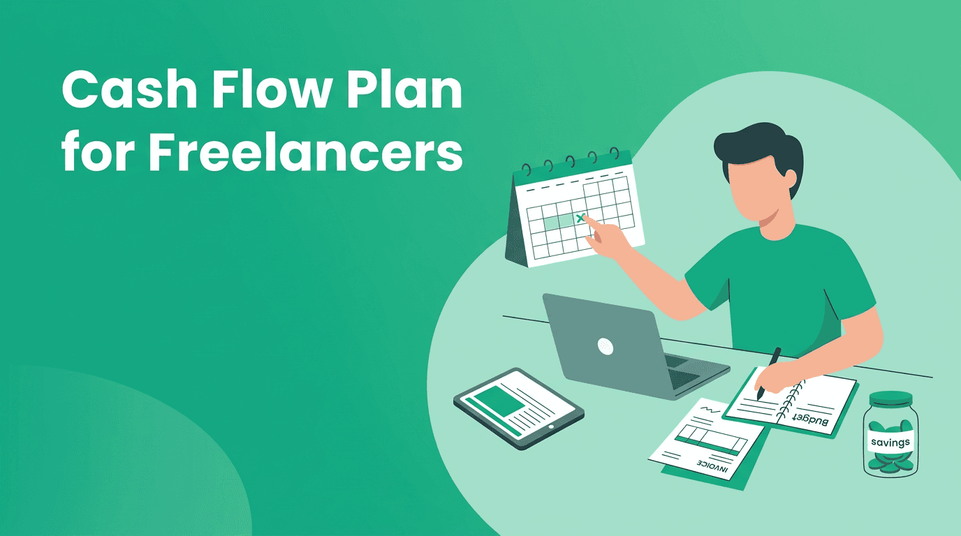 Cash Flow Plan for Freelancers: A Simple System to Budgeting, Saving Money, and Testing a Side Hustle