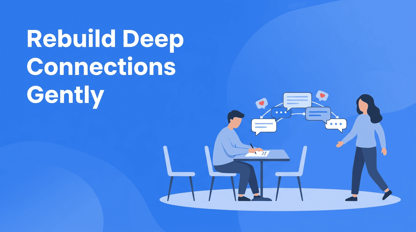 Friendship Burnout: How to Rebuild Deep Connections Without Forcing Closeness