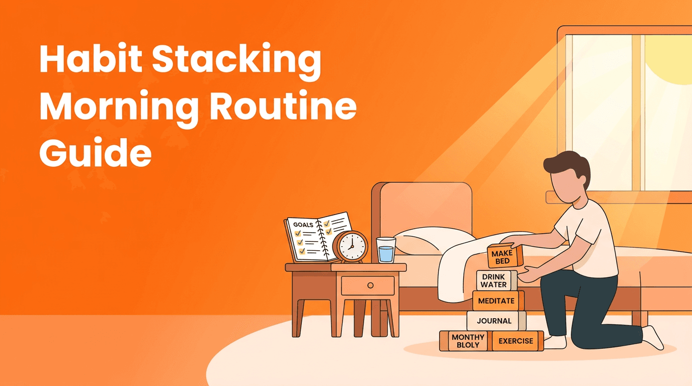 Habit Stacking for Personal Transformation: Build a Morning Routine That Drives Goal Achievement