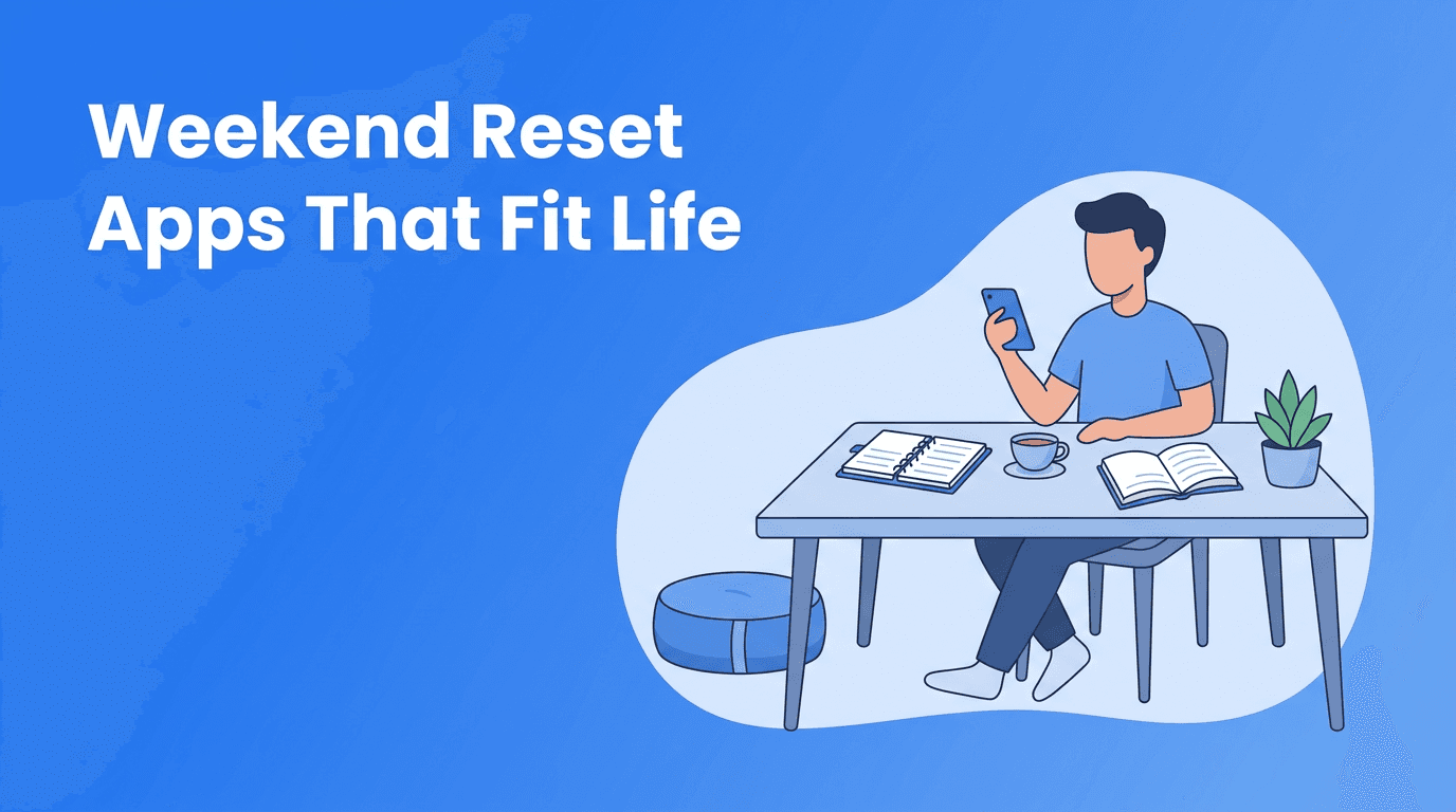 Weekend Reset Apps: Build a Personal Growth Stack That Actually Fits Real Life