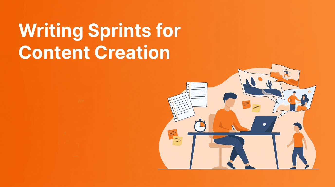 Writing Sprints for Content Creation: A Simple Way to Finish More Stories