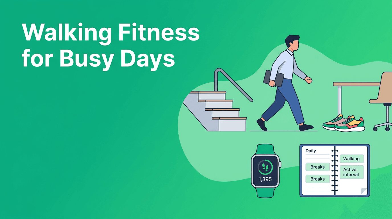 Exercise Snacks: The Walking Fitness Strategy for Busy Days