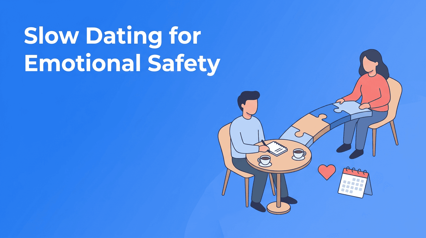 Slow Dating: How to Build Emotional Safety Before Commitment