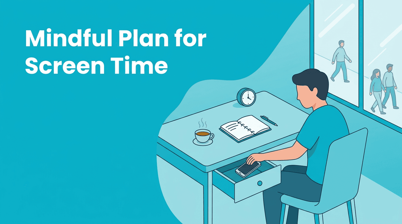 Screen Time Anxiety: A Mindful Plan for Intentional Tech Use