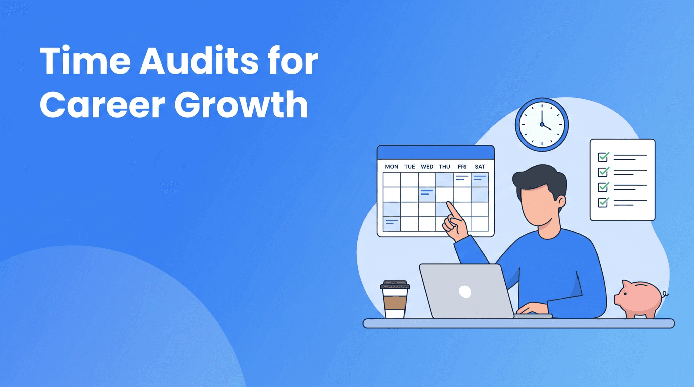 Time Audits for Career Growth: A Practical System for Professional Development and Personal Finance