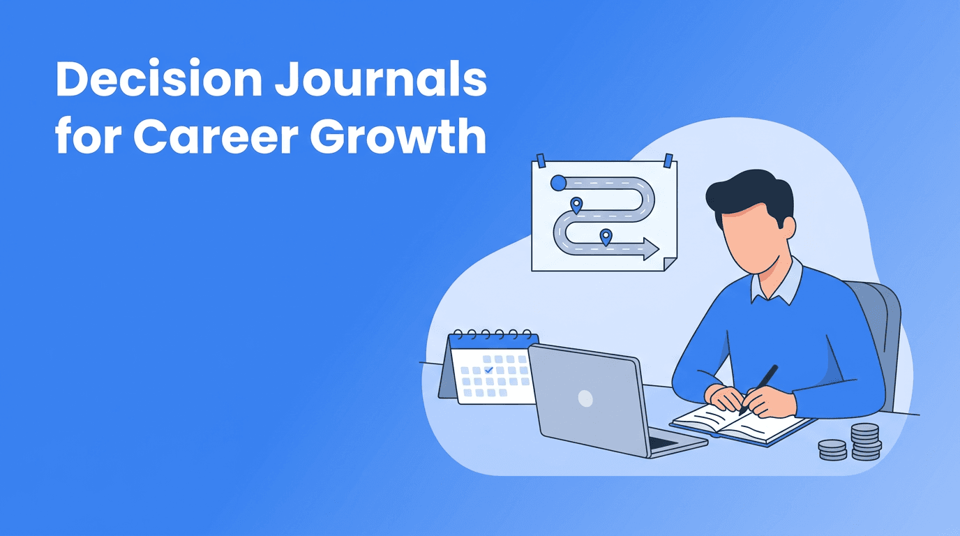 Decision Journals for Career Growth: A Smarter Way to Improve Professional Development and Personal Finance