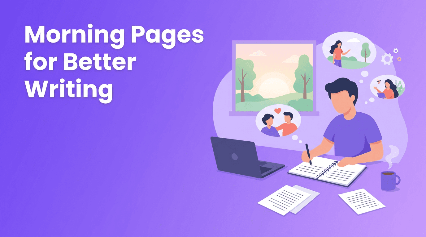 Morning Pages for Writers: A Low-Pressure Ritual for Better Content Creation