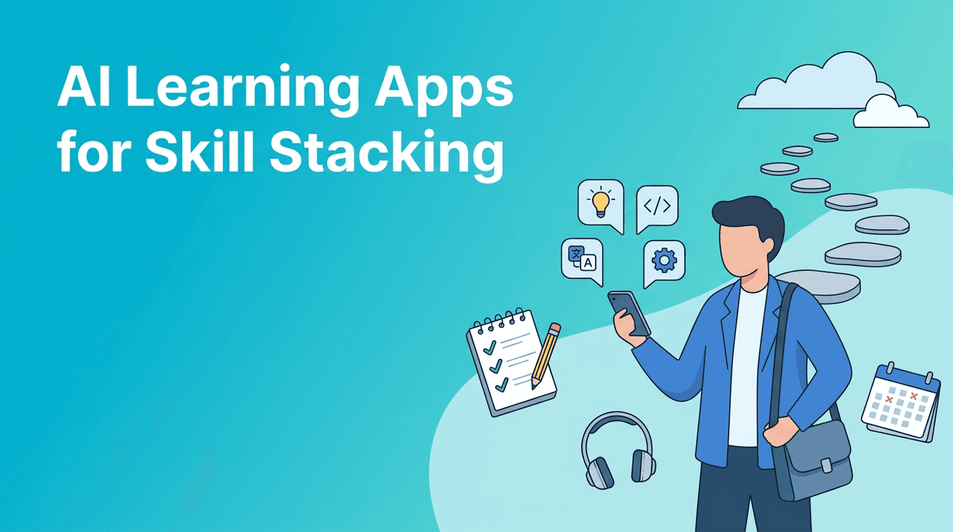 AI Learning Apps for Skill Stacking: A Smarter Way to Grow in Small Daily Sessions