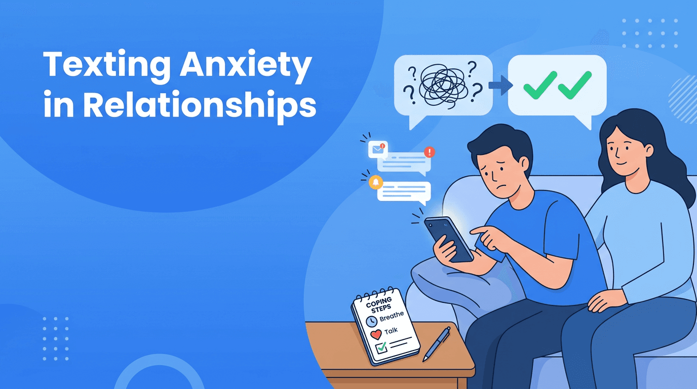 Texting Anxiety in Relationships: How to Communicate Without Spiraling