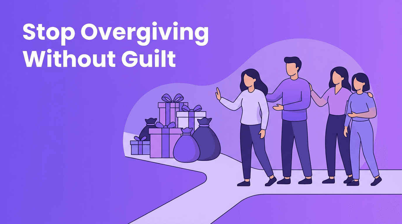 People Pleasing in Relationships: How to Stop Overgiving Without Guilt
