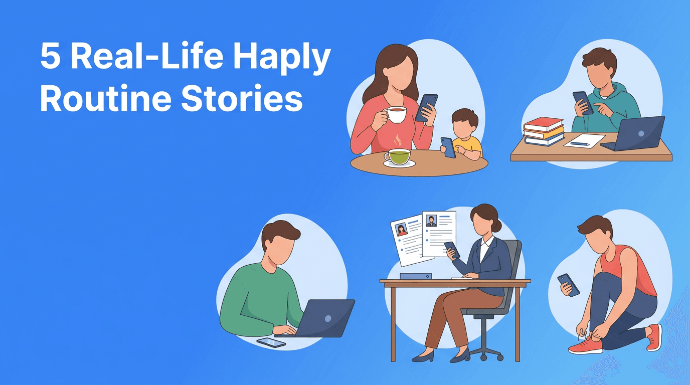 5 Daily Coaching Routine Stories That Make Haply Feel Real