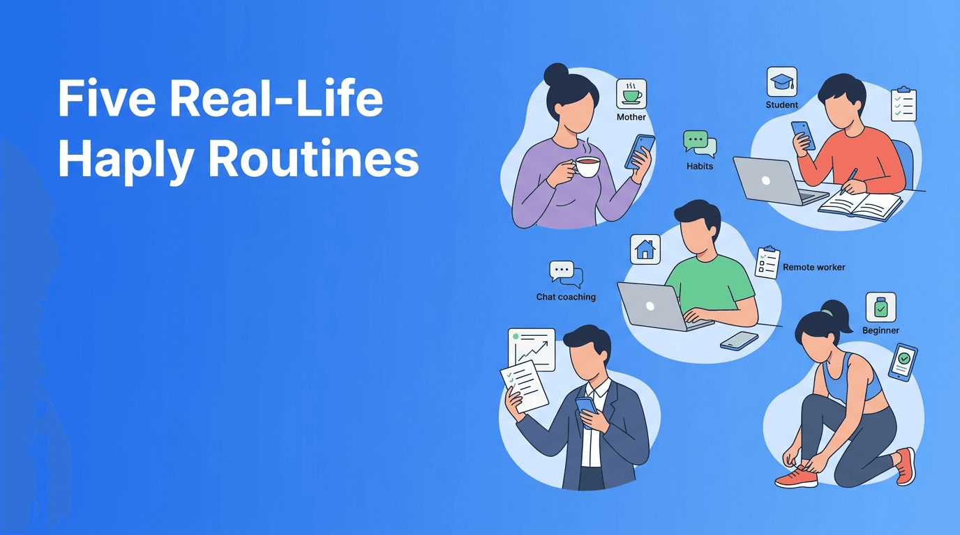 5 AI Coaching Experience Stories That Show How Haply Fits Real Life