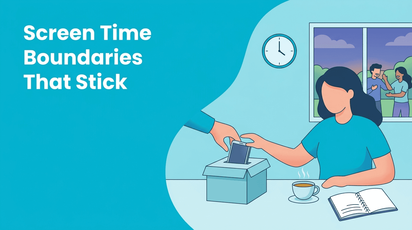 Screen Time Boundaries: A Mindful Reset for Intentional Tech Use