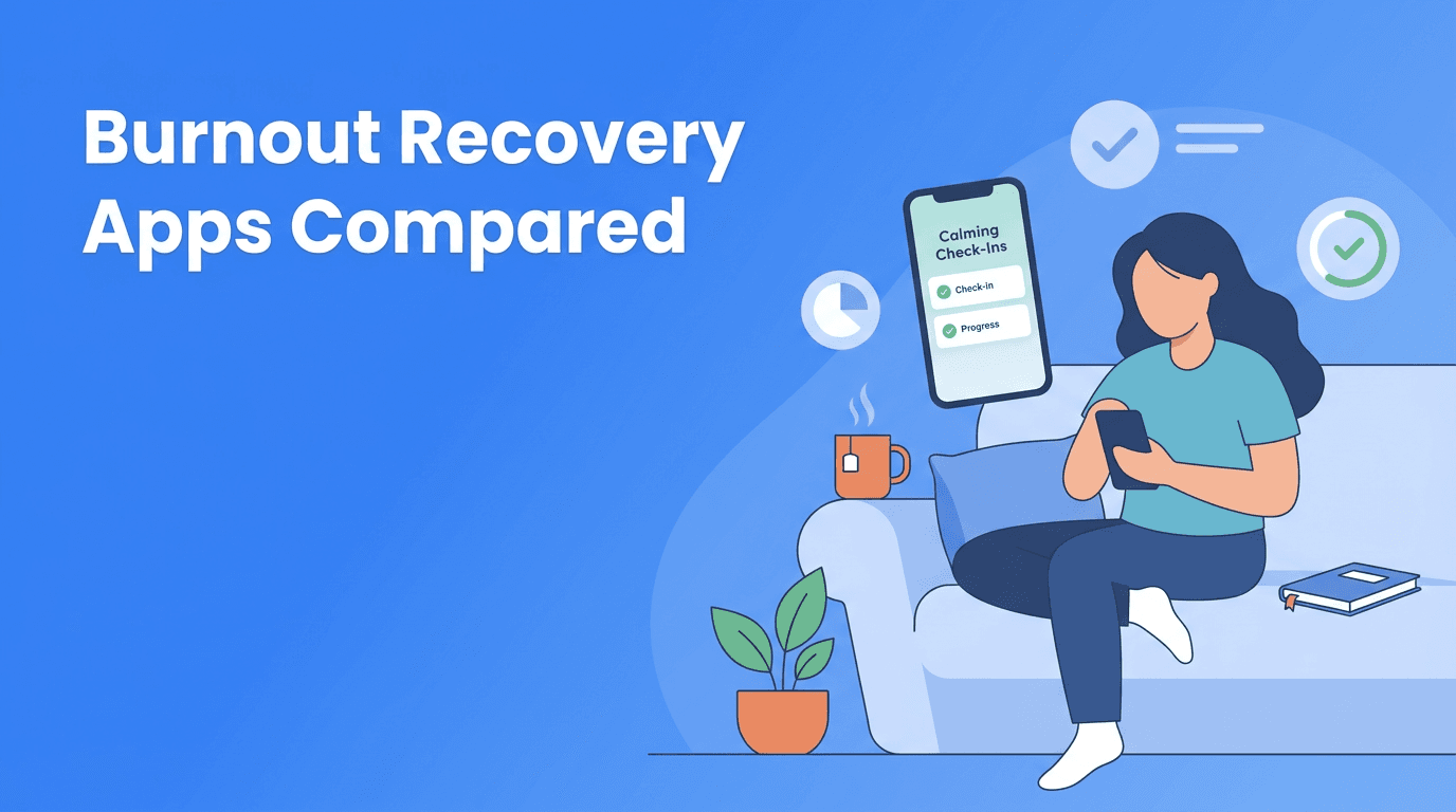 Burnout Recovery Apps: An App Comparison for Building a Kinder Daily Reset