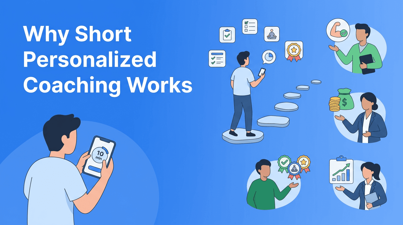 Haply Methodology Explained: Why Short, Personalized Coaching Works