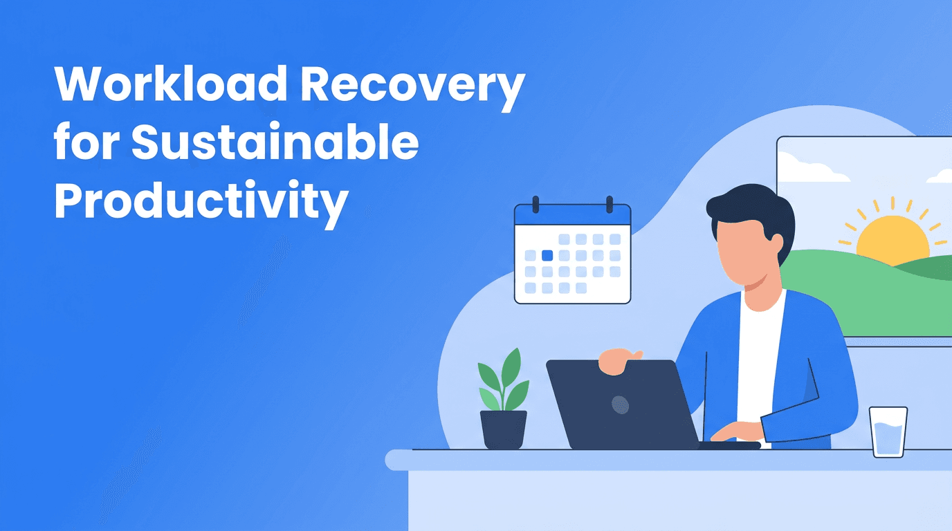 Workload Recovery: A Sustainable Productivity System to Prevent Burnout
