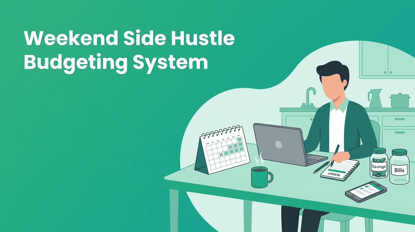 Weekend Side Hustle Ideas: A Budgeting System That Turns Extra Hours Into Real Progress