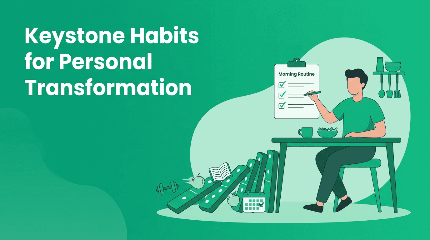 Keystone Habits for Personal Transformation: Start With One Change That Unlocks Goal Achievement