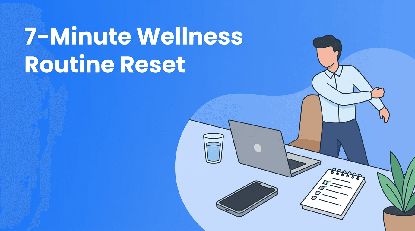 Desk Detox: A 7-Minute Wellness Routine for Burnout Recovery